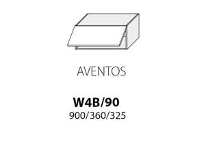 W4B/ 90 AVENTOS (90 cm), kuchyňské linky Platinum