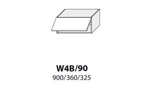 W4 b/ 90 (90 cm), kuchyňské linky Platinum