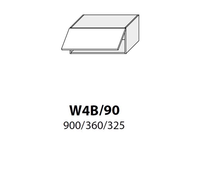 Fotogalerie W4 b/ 90 (90 cm), kuchyňské linky Platinum