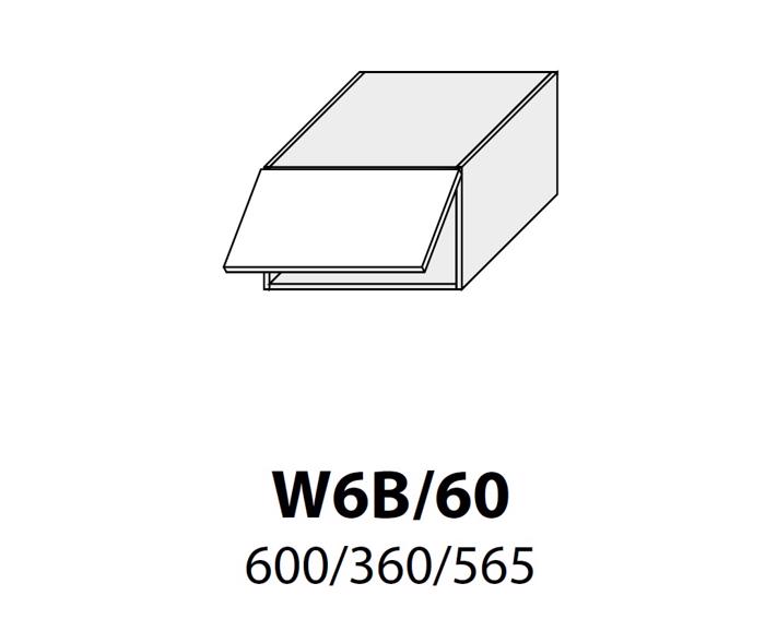 Fotogalerie W6 B/ 60 (60 cm), kuchyňské linky Platinum