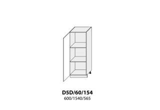 D5D 60 (60 cm) potravinová skříňka, kuchyňské linky Platinum