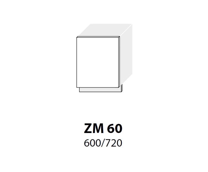 Fotogalerie ZM 60 (60 cm) dveře na myčku, kuchyňské linky Platinum
