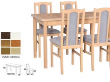 Fotogalerie Jídelní set - stůl Max 10/židle Bos 7 - výběr barev