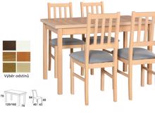 Fotogalerie Jídelní set - stůl Max 10/židle Bos 4 -výběr barev