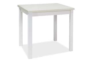 Jídelní stůl Adam 90x65 - bílý mat