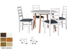 Fotogalerie Jídelní set - stůl Oslo 3/židle Nilo 8 - výběr barev