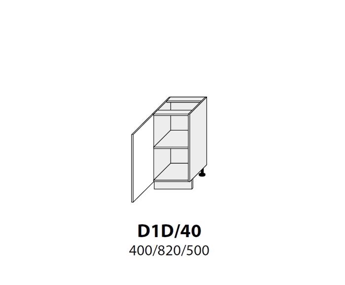 Fotogalerie D1D 40 (40 cm), kuchyňské linky Platinum