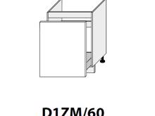 Fotogalerie D1Z 60 (60 cm) skříňka dřezová, kuchyňské linky Platinum