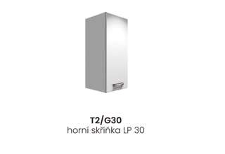 T2 G30 (30 cm), Tiffany bílý lesk