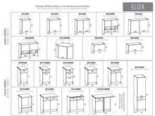 Fotogalerie EZ12 D40S3 (40 cm), kuchyňská linka Eliza