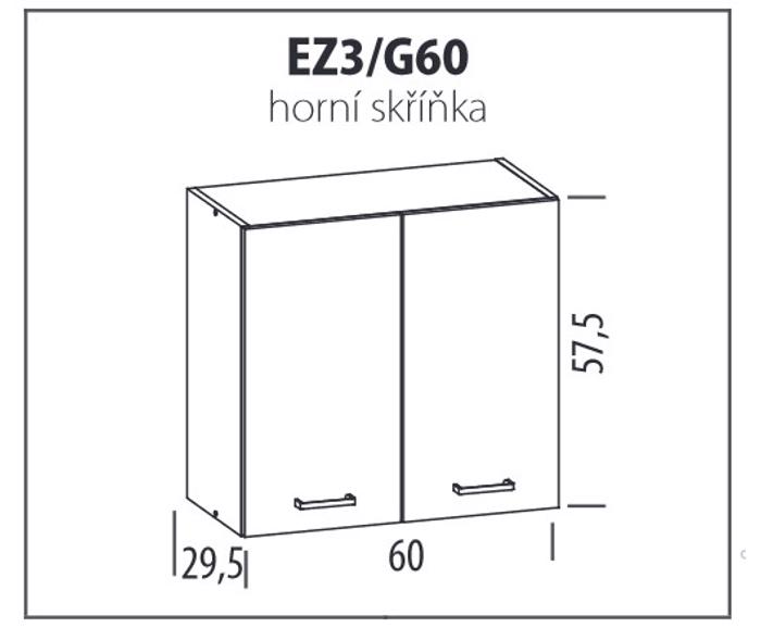 Fotogalerie EZ3 G60 (60 cm), kuchyňská linka Eliza