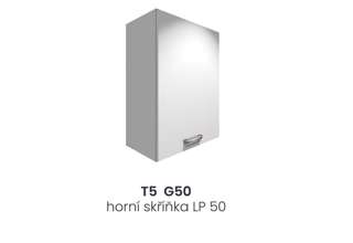 T5 G50 (50 cm), Tiffany bílý lesk