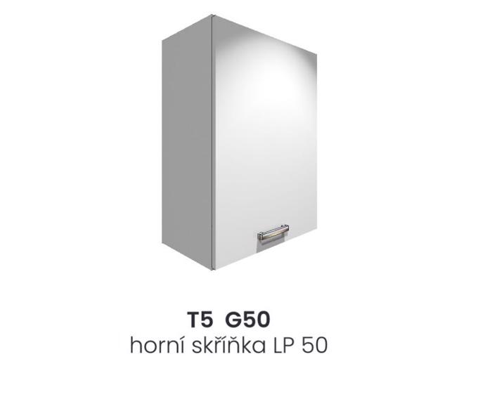 Fotogalerie T5 G50 (50 cm), Tiffany bílý lesk