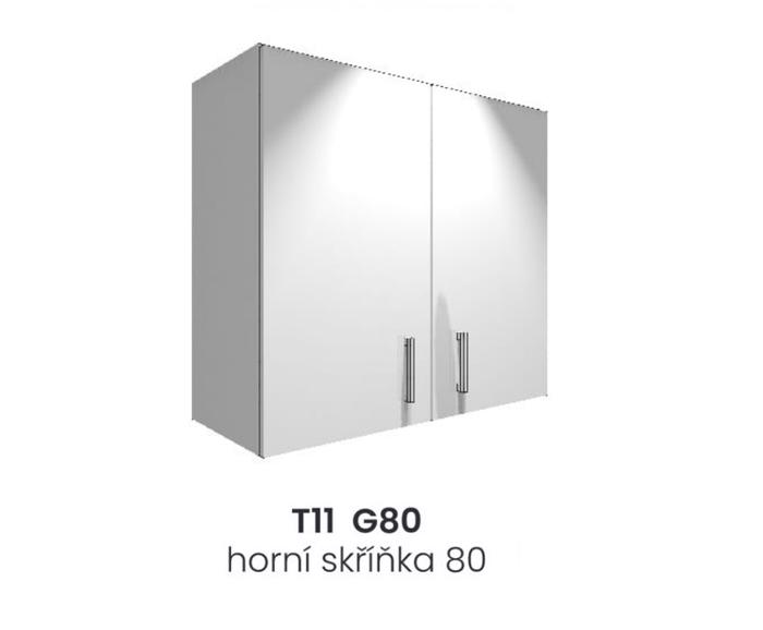 Fotogalerie T11 G80 (80 cm), Tiffany bílý lesk