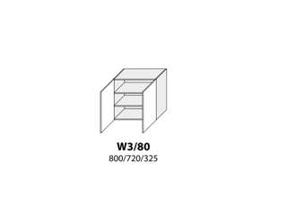 W3/ 80 (80 cm), kuchyňské linky Platinum