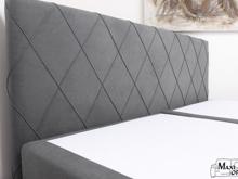 Fotogalerie Čalouněné lůžko Boxspring Royal New - potah Mono 247