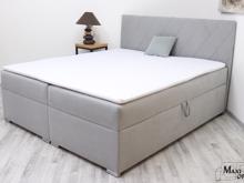 Fotogalerie Čalouněné lůžko Boxspring Royal New - potah Mono 244