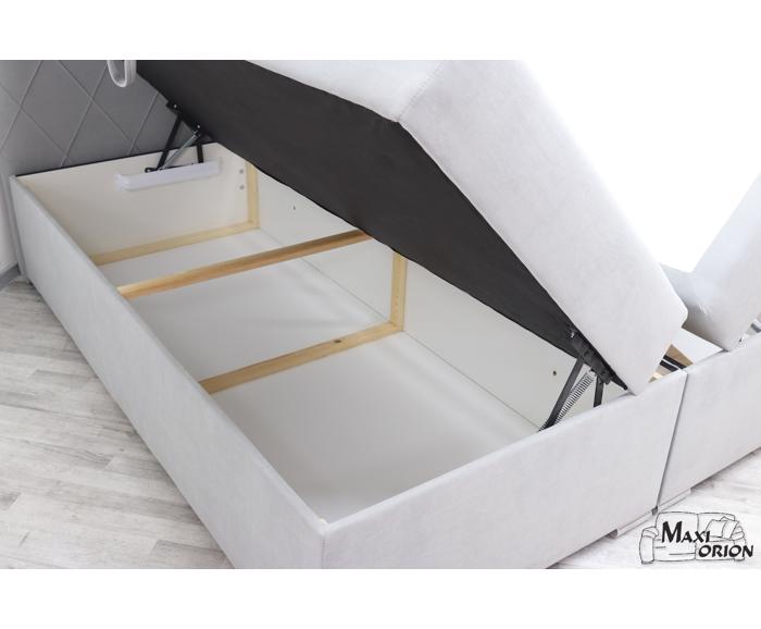 Čalouněné lůžko Boxspring Royal New, úložný prostor