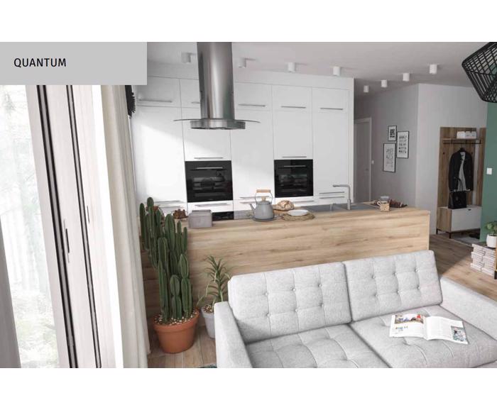 Fotogalerie Skříňka pro vestavbu kompaktní trouby, se šuplíky - D14RU/2 - 284 KOMPAKT (60 cm) - kuchyně Quantum