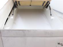 Fotogalerie Blanář - luxusní postel Kerstin 180x200 - béžový samet