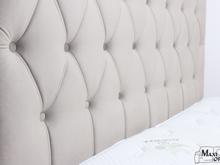 Fotogalerie Blanář - luxusní postel Kerstin 180x200 - béžový samet