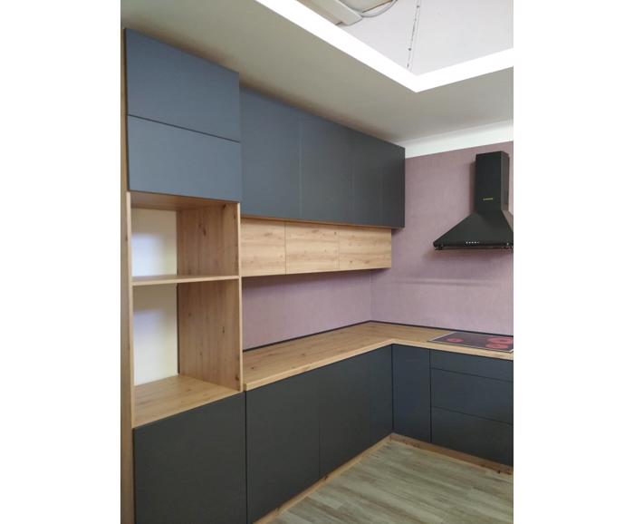 Fotogalerie G60KN (60 cm) DUB ARTISAN, skříňka výklopná kuchyňské linky Langen