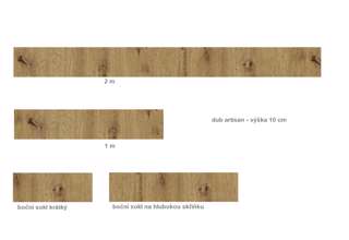 Sokl dub artisan 2 m
