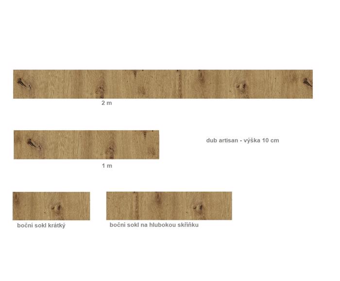 Fotogalerie Sokl dub artisan 2 m
