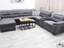 Fotogalerie Luxusní rozkládací sedací souprava Exclusive Vogue 5 