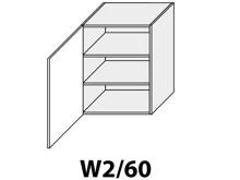 Fotogalerie Horní skříňka jednodveřová 60cm levá - W2 60 L (60 cm) - kuchyně Avellino