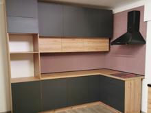 Fotogalerie D60FZW (60 cm) GREY MAT(MDF), dvířka myčka 713x596 kuchyňské linky Langen