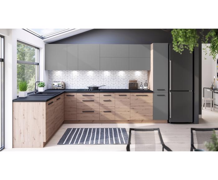 Fotogalerie G45 P/L (45 cm) BEIGE MAT(MDF) pravá, skříňka závěsná kuchyňské linky Langen