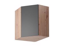 Fotogalerie G60N (60 cm) GREY MAT(MDF), skříňka horní rohová kuchyňské linky Langen