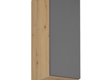 Fotogalerie G30 P/L (30 cm) GREY MAT(MDF) levá, skříňka závěsná kuchyňské linky Langen