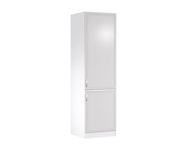 Fotogalerie D60ZL (60 cm) levá, vysoká skříňka pro vestavnou lednici kuchyňské linky Sicília - bílá