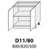 D11 80 (80 cm), kuchyňská linka Quantum