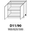 D11 90 (90 cm), kuchyňská linka Quantum
