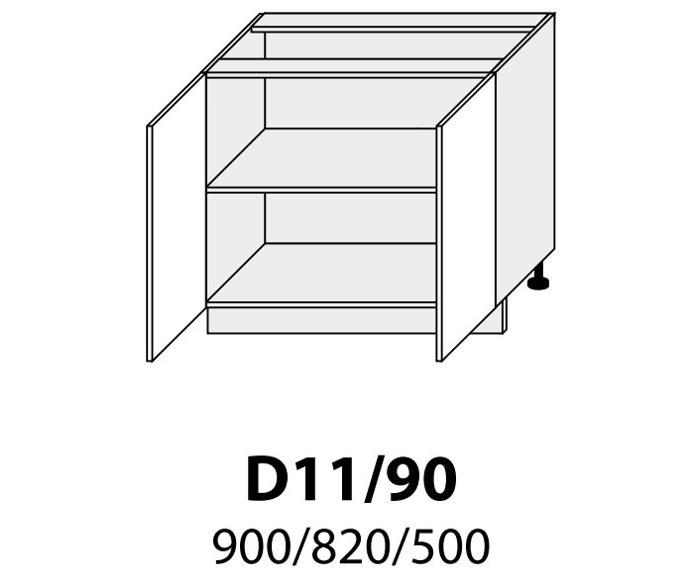 Fotogalerie D11 90 (90 cm), kuchyně Treviso