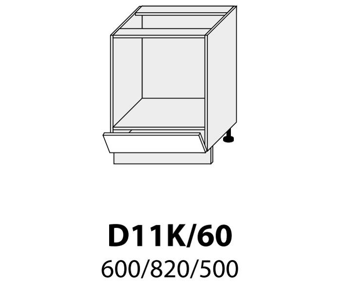 Fotogalerie D11K 60 (60 cm) skříňka pro vestavnou troubu, kuchyně Velden