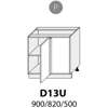 Dolní skříňka rohová pravá - D13U (105 cm) - kuchyně Avellino