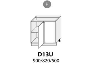 D13U P (105 cm), spodní skříňka rohová kuchyně Velden