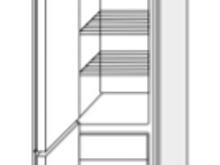 Fotogalerie Skříňka pro lednicovou vestavbu - D14DL 60 (60 cm) - kuchyňská linka Quantum