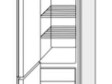 Fotogalerie D14DL 60 L (60 cm) skříňka pro lednicovou vestavbu, kuchyně Viano