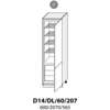 D14DL 60 P (60 cm) skříňka pro lednicovou vestavbu, kuchyně Avellino