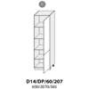 D14DP 60 P (60 cm) spodní skříňka vysoká potravinová, kuchyně Avellino