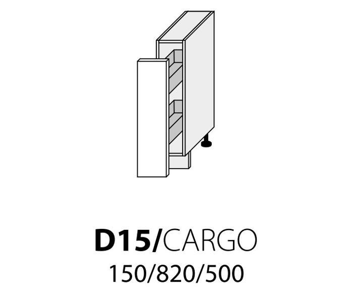 Fotogalerie D15 CARGO (15 cm) bez drátěného programu, kuchyně Carrini