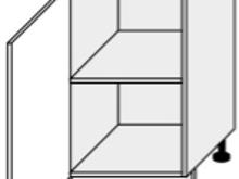 Fotogalerie Dolní skříňka jednodveřová 45cm - D1D 45 - kuchyňská linka Quantum