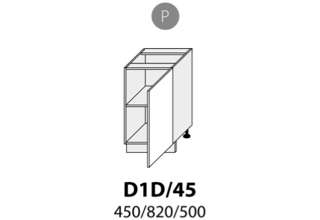 D1D 45 P (45 cm), kuchyně Carrini