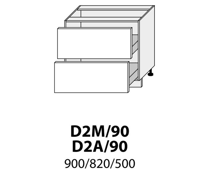 Fotogalerie D2M 90 (90 cm), kuchyně Velden