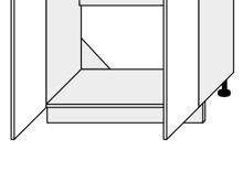Fotogalerie D8Z 80 (80 cm) spodní skříňka dřezová, kuchyně Treviso